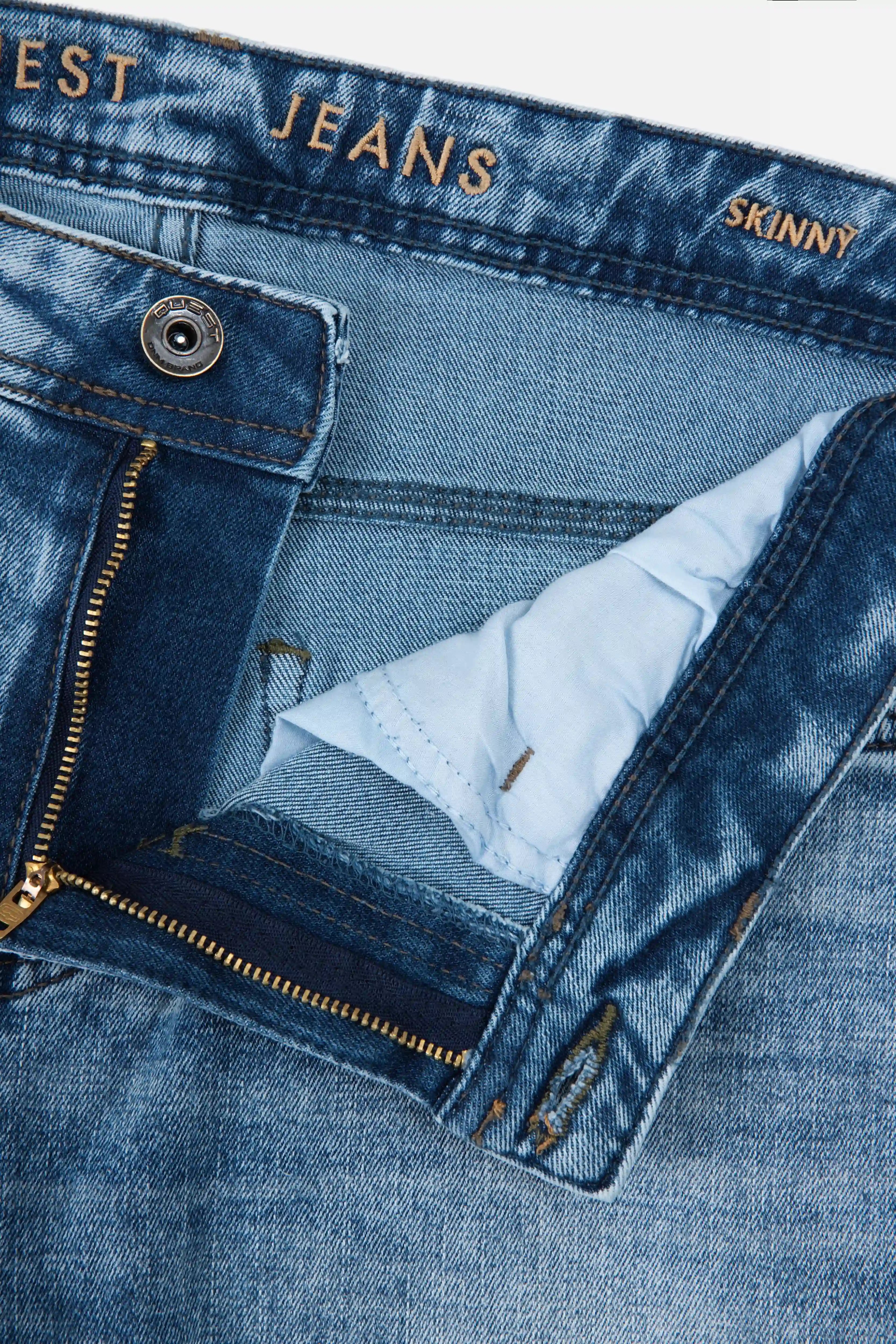 JEAN 5 BOLSILLOS COLOR AZUL MEDIO