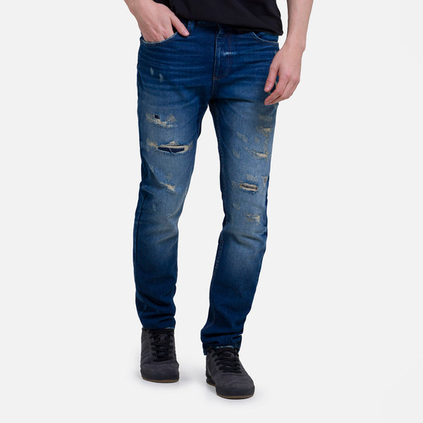 JEAN 5 BOLSILLOS COLOR AZUL OSCURO