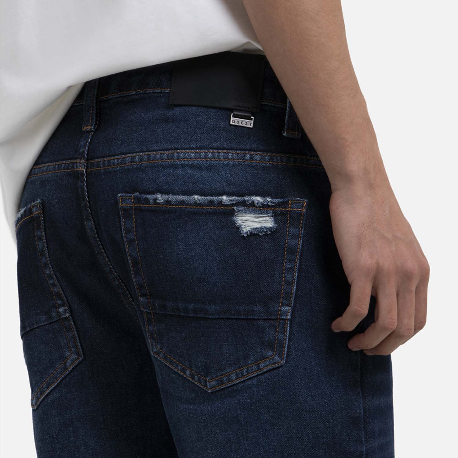 JEAN 5 BOLSILLOS COLOR AZUL OSCURO