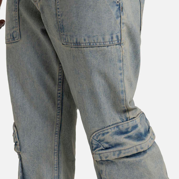JEAN CARGO COLOR AZUL MEDIO
