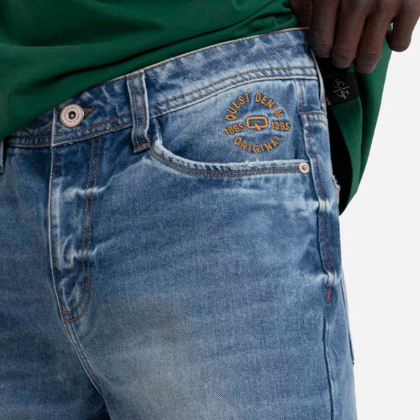 JEAN 5 BOLSILLOS COLOR AZUL CLARO