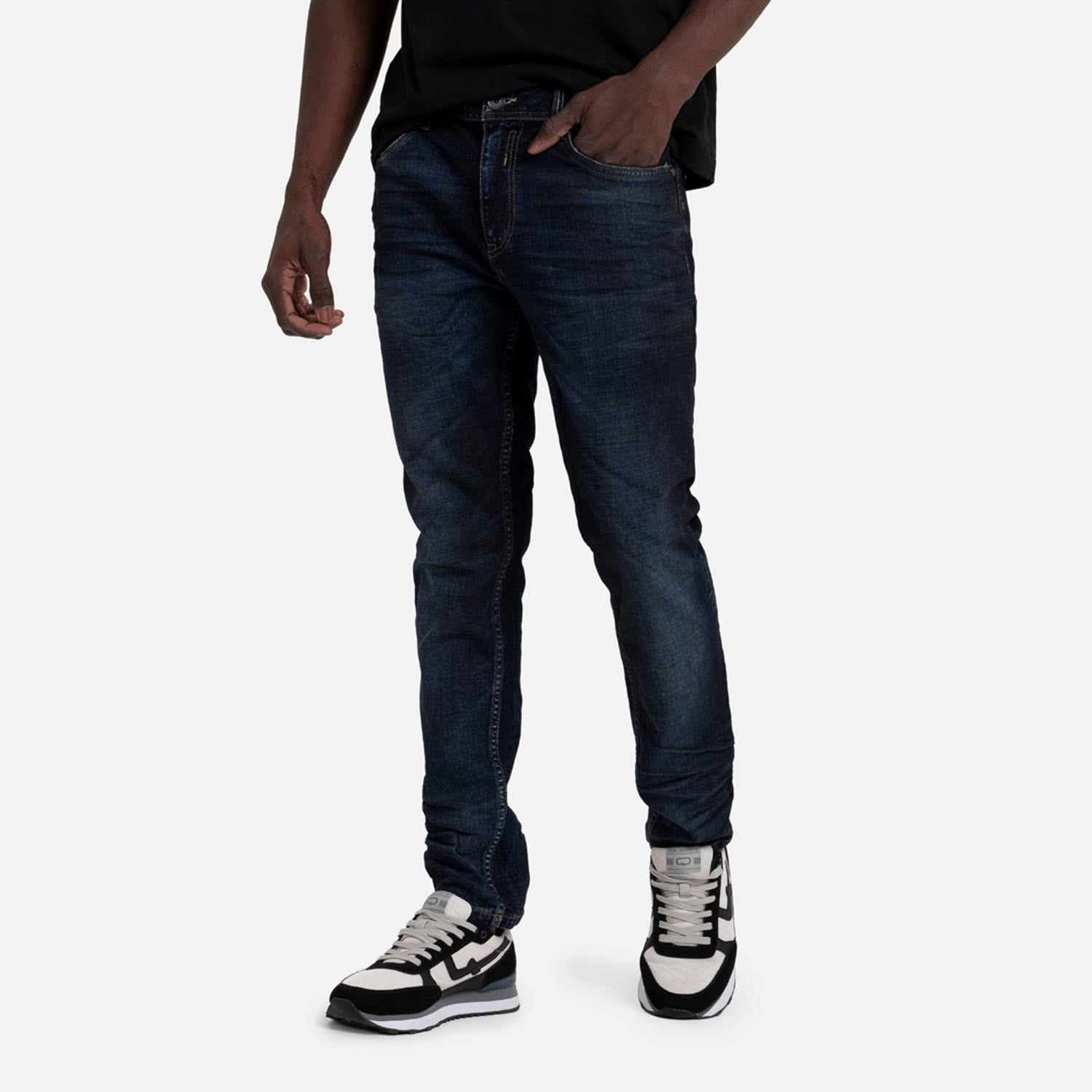 JEAN 5 BOLSILLOS COLOR AZUL OSCURO