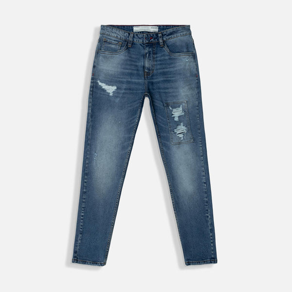 JEAN 5 BOLSILLOS COLOR AZUL OSCURO