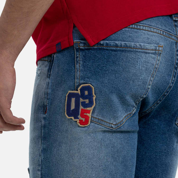 JEAN 5 BOLSILLOS COLOR AZUL OSCURO