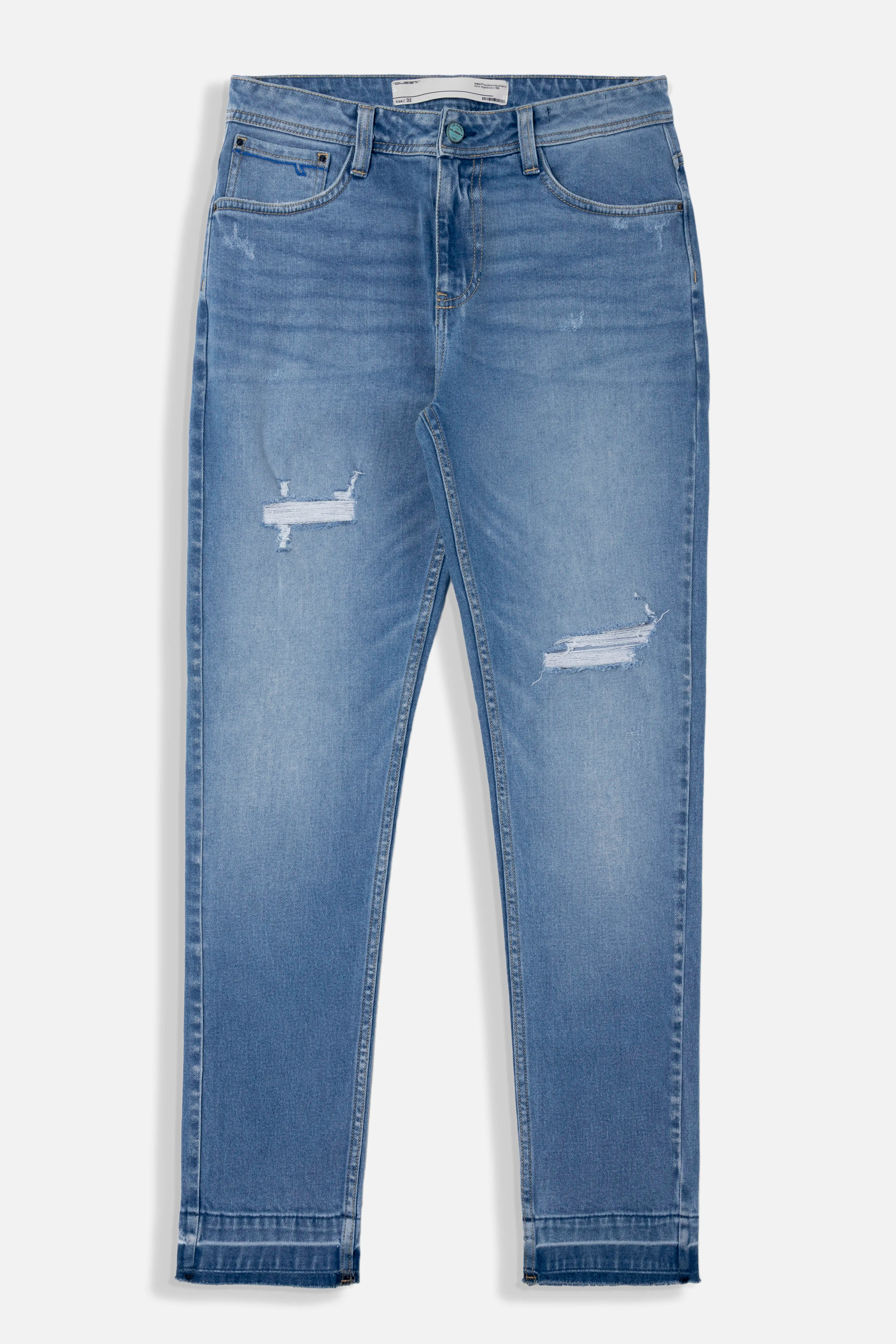 JEAN 5 BOLSILLOS COLOR AZUL CLARO