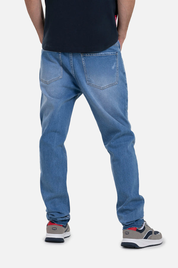 JEAN 5 BOLSILLOS COLOR AZUL CLARO