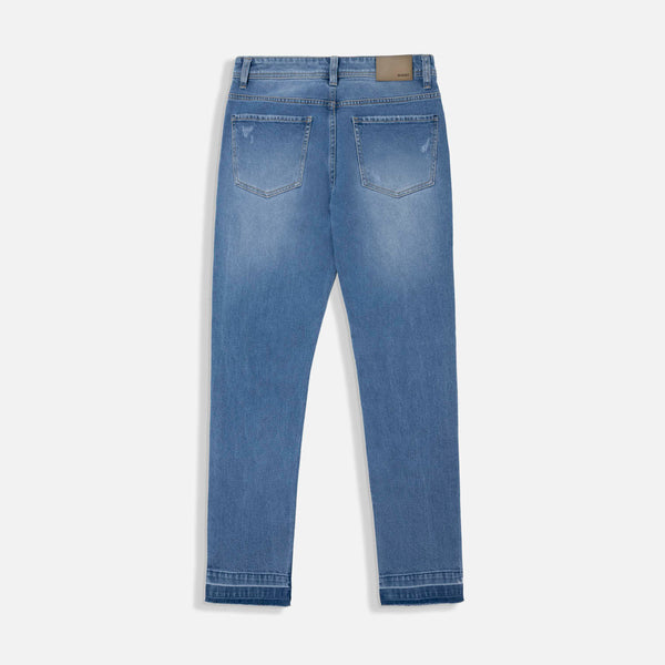 JEAN 5 BOLSILLOS COLOR AZUL CLARO