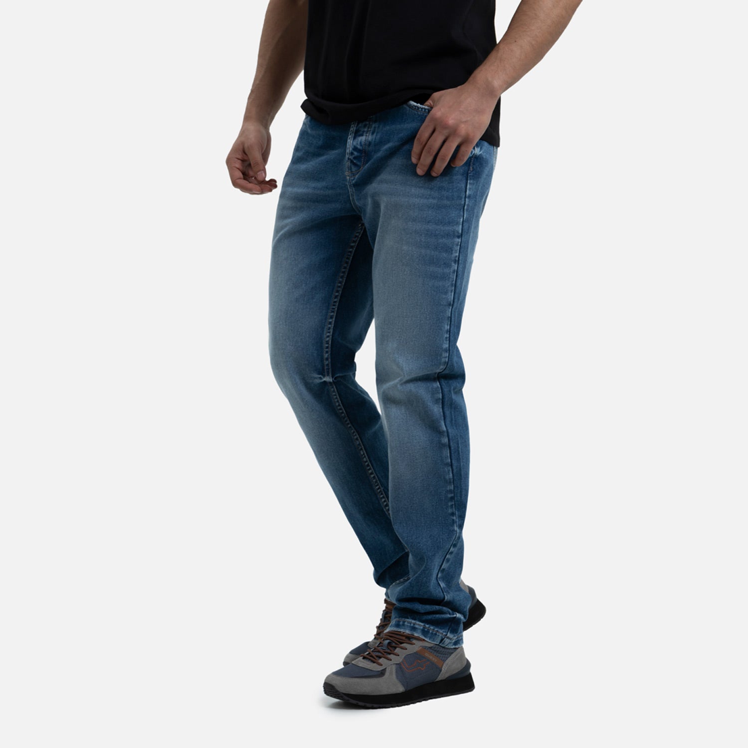 JEAN 5 BOLSILLOS COLOR AZUL CLARO