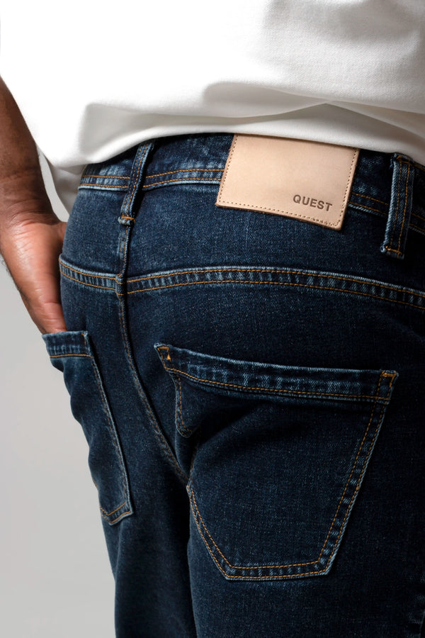 JEAN 5 BOLSILLOS COLOR AZUL OSCURO