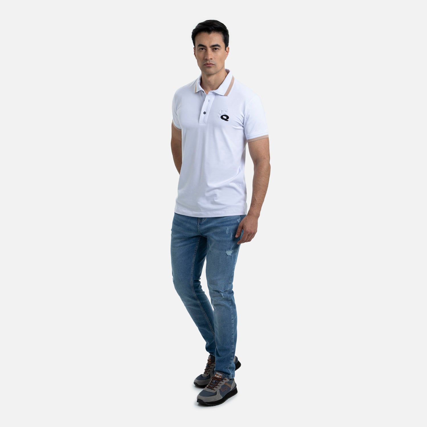 JEAN 5 BOLSILLOS COLOR AZUL MEDIO