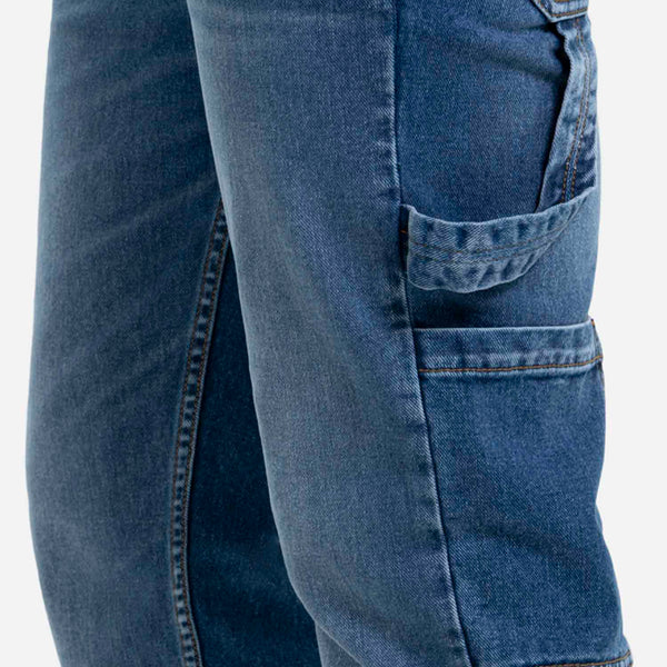 JEAN CARGO COLOR AZUL MEDIO