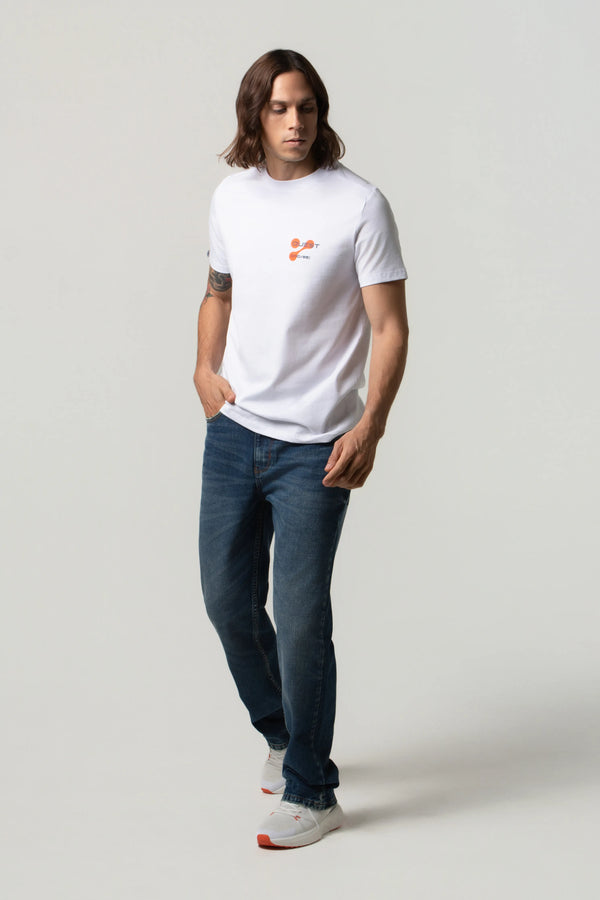 JEAN 5 BOLSILLOS COLOR AZUL MEDIO