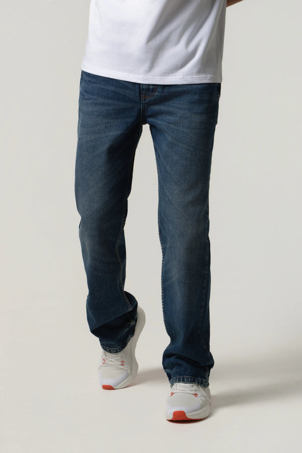 JEAN 5 BOLSILLOS COLOR AZUL MEDIO