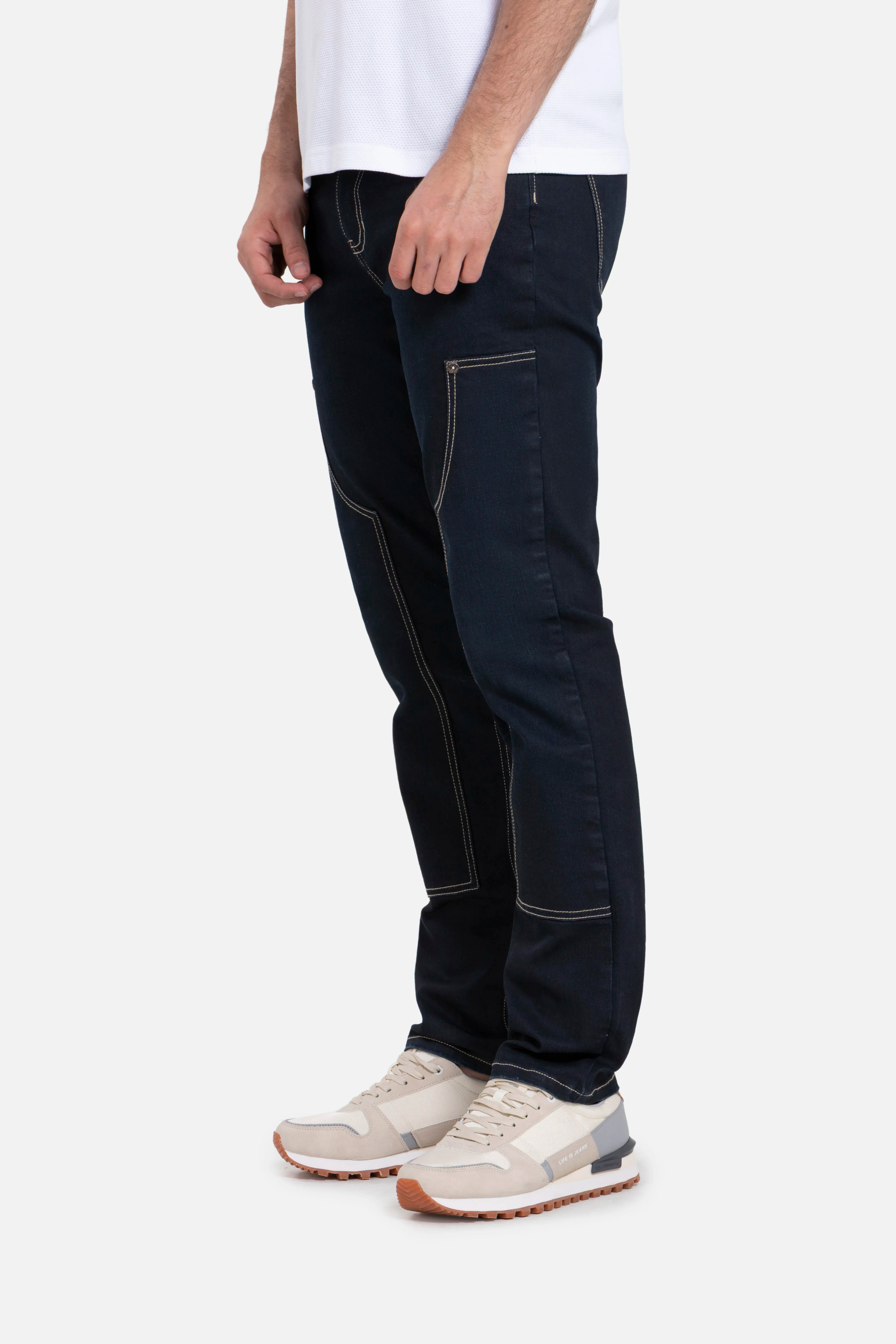 JEAN 5 BOLSILLOS COLOR AZUL INDUSTRY