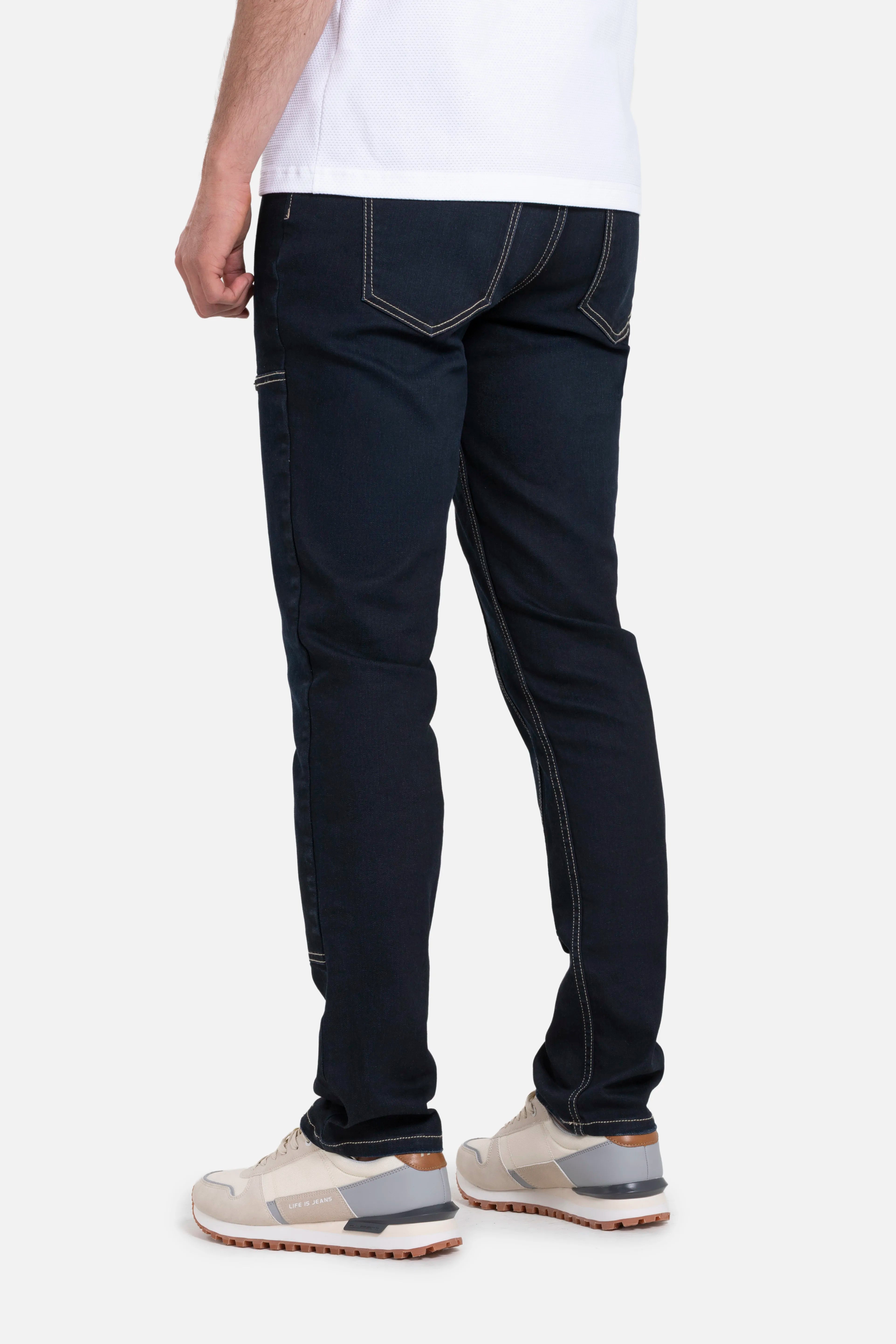 JEAN 5 BOLSILLOS COLOR AZUL INDUSTRY