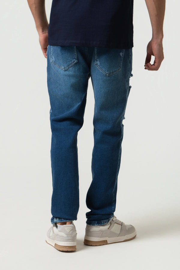 JEAN 5 BOLSILLOS COLOR AZUL OSCURO