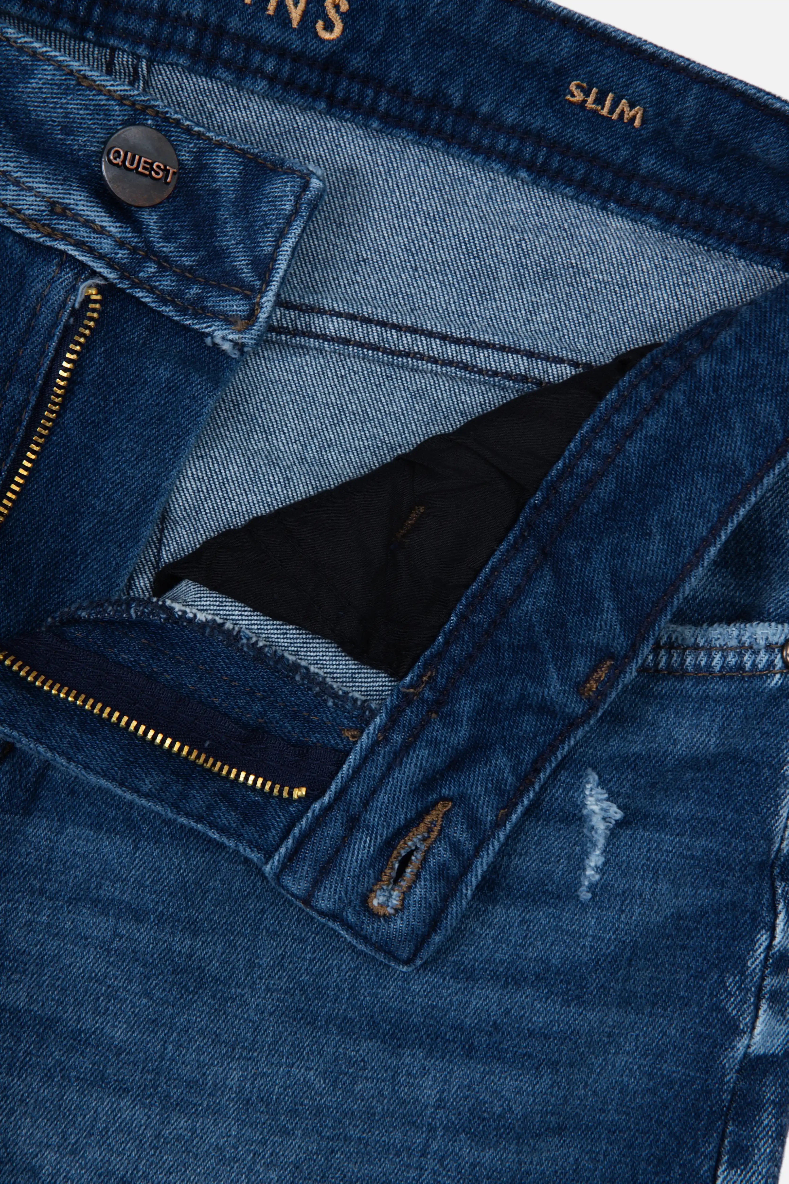 JEAN 5 BOLSILLOS COLOR AZUL OSCURO