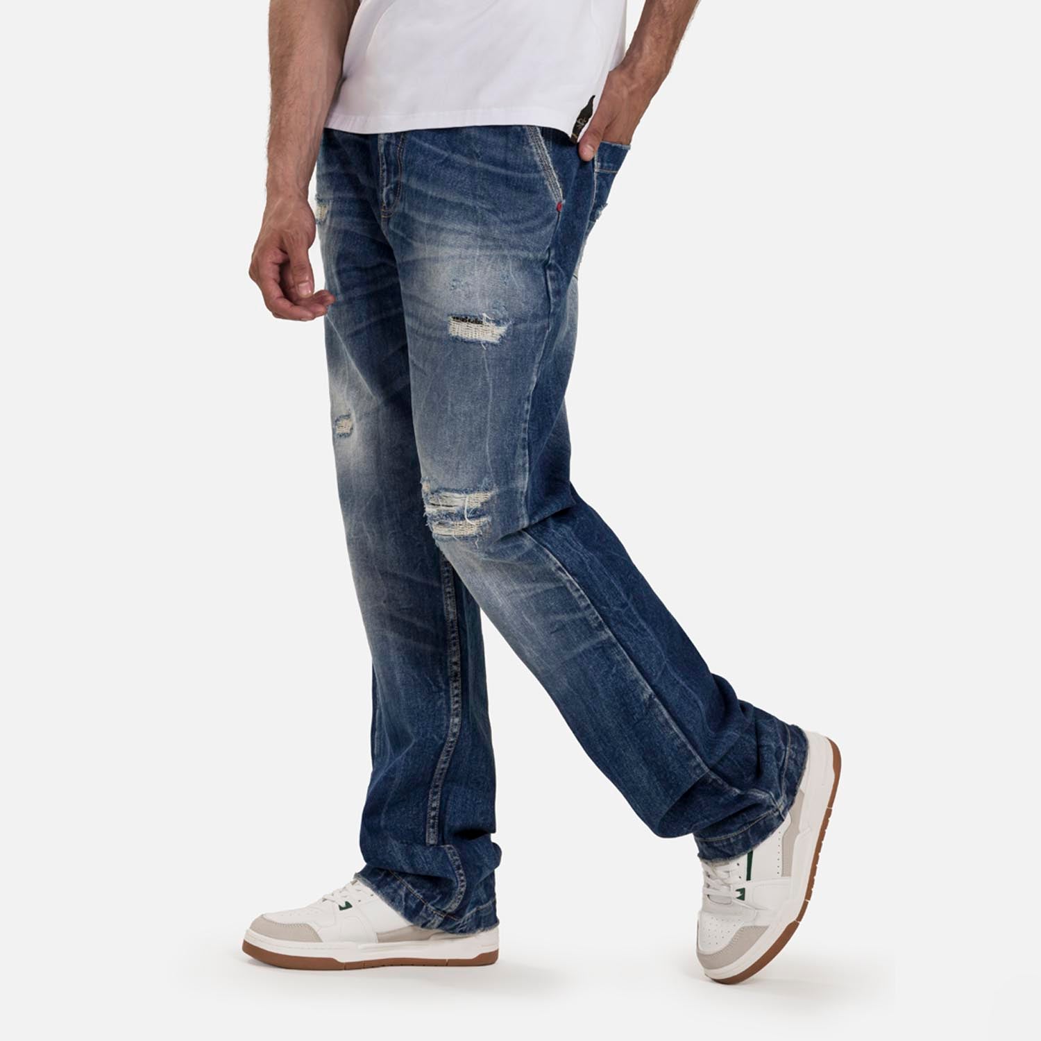 JEAN 5 BOLSILLOS COLOR AZUL OSCURO