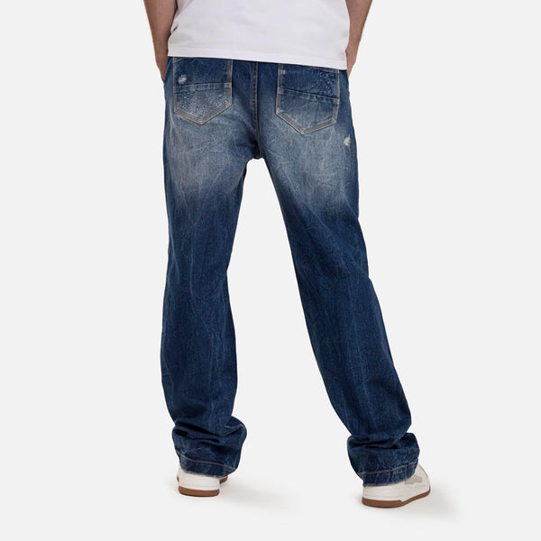 JEAN 5 BOLSILLOS COLOR AZUL OSCURO