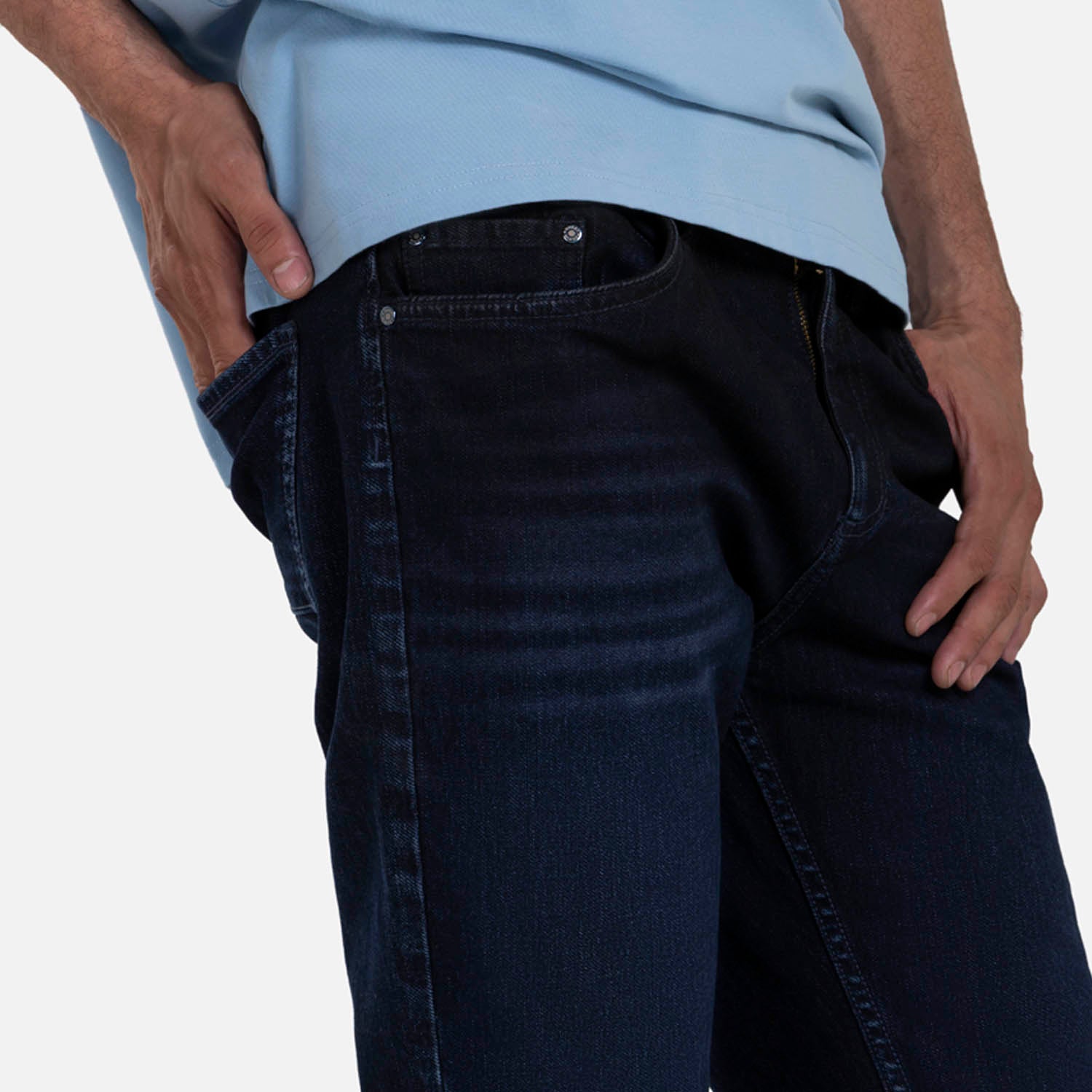 JEAN 5 BOLSILLOS COLOR AZUL INDUSTRY