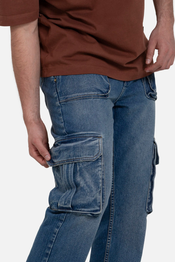 JEAN CARGO COLOR AZUL MEDIO