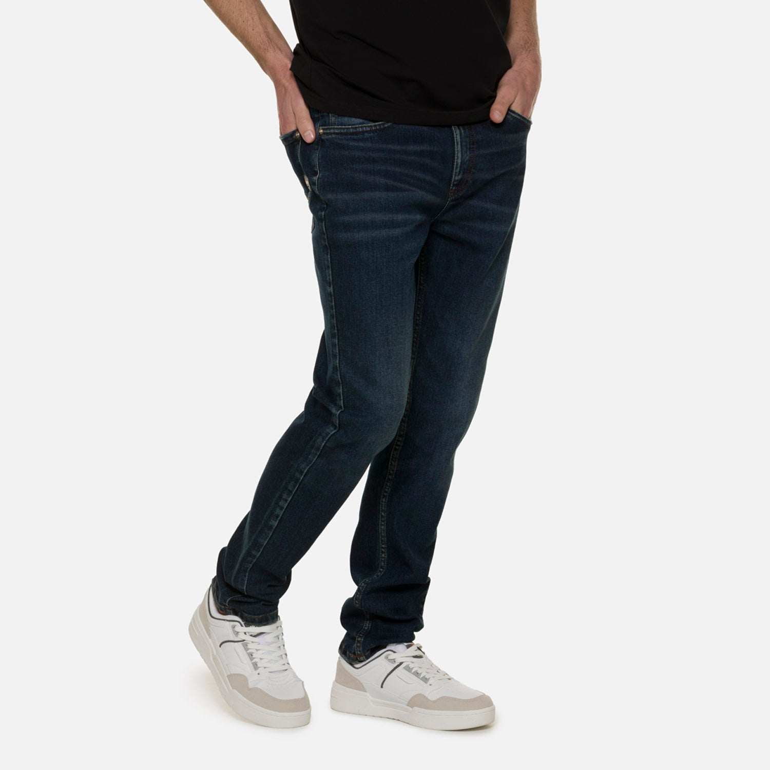 JEAN 5 BOLSILLOS COLOR AZUL OSCURO