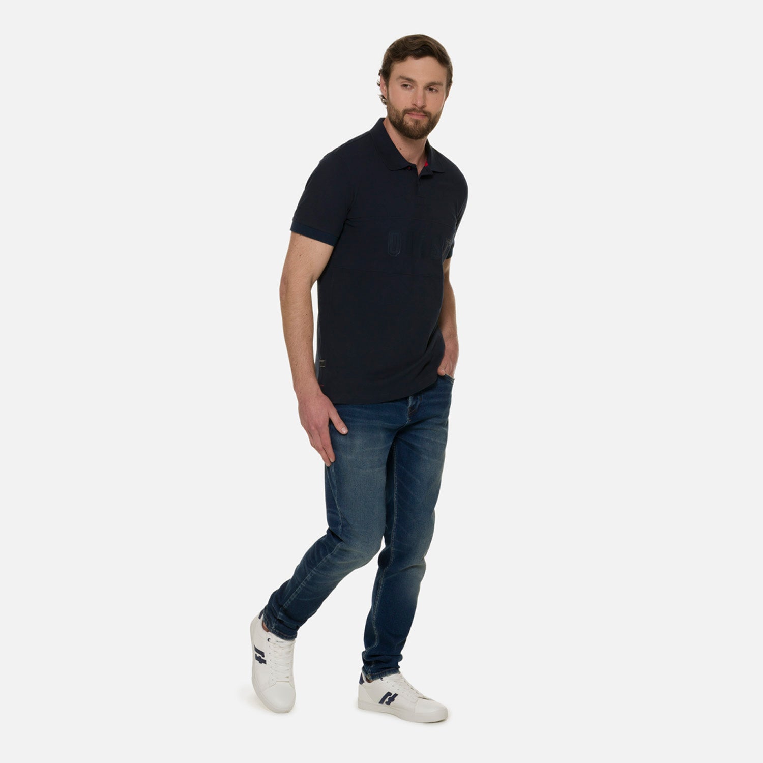 JEAN 5 BOLSILLOS COLOR AZUL OSCURO