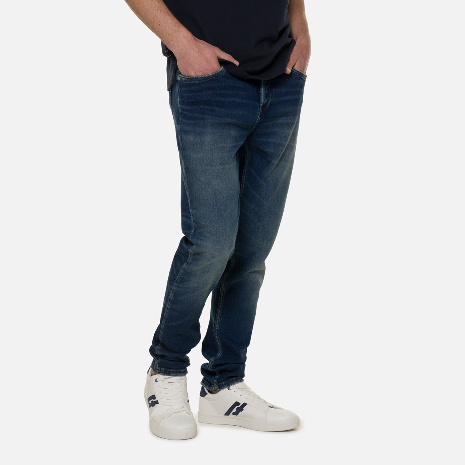 JEAN 5 BOLSILLOS COLOR AZUL OSCURO