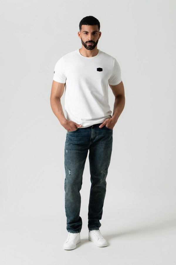 JEAN 5 BOLSILLOS COLOR AZUL OSCURO