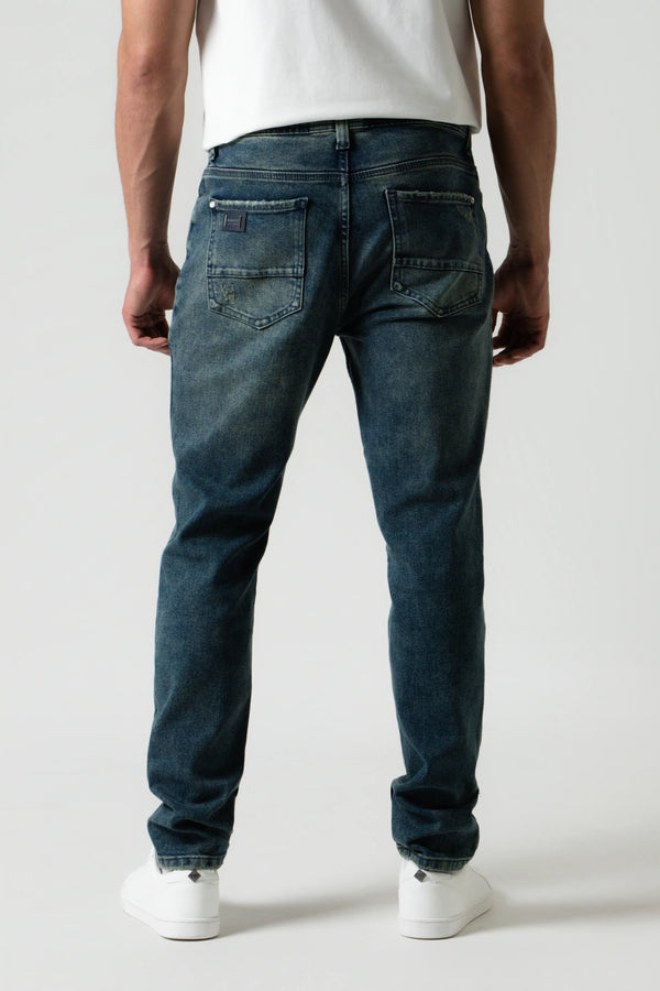 JEAN 5 BOLSILLOS COLOR AZUL OSCURO