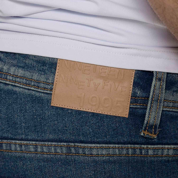 JEAN 5 BOLSILLOS COLOR AZUL MEDIO