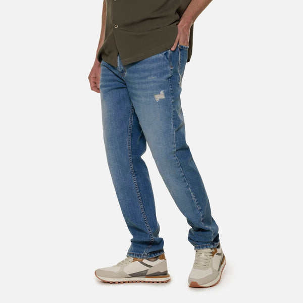 JEAN 5 BOLSILLOS COLOR AZUL MEDIO