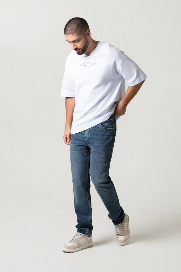 JEAN 5 BOLSILLOS COLOR AZUL OSCURO