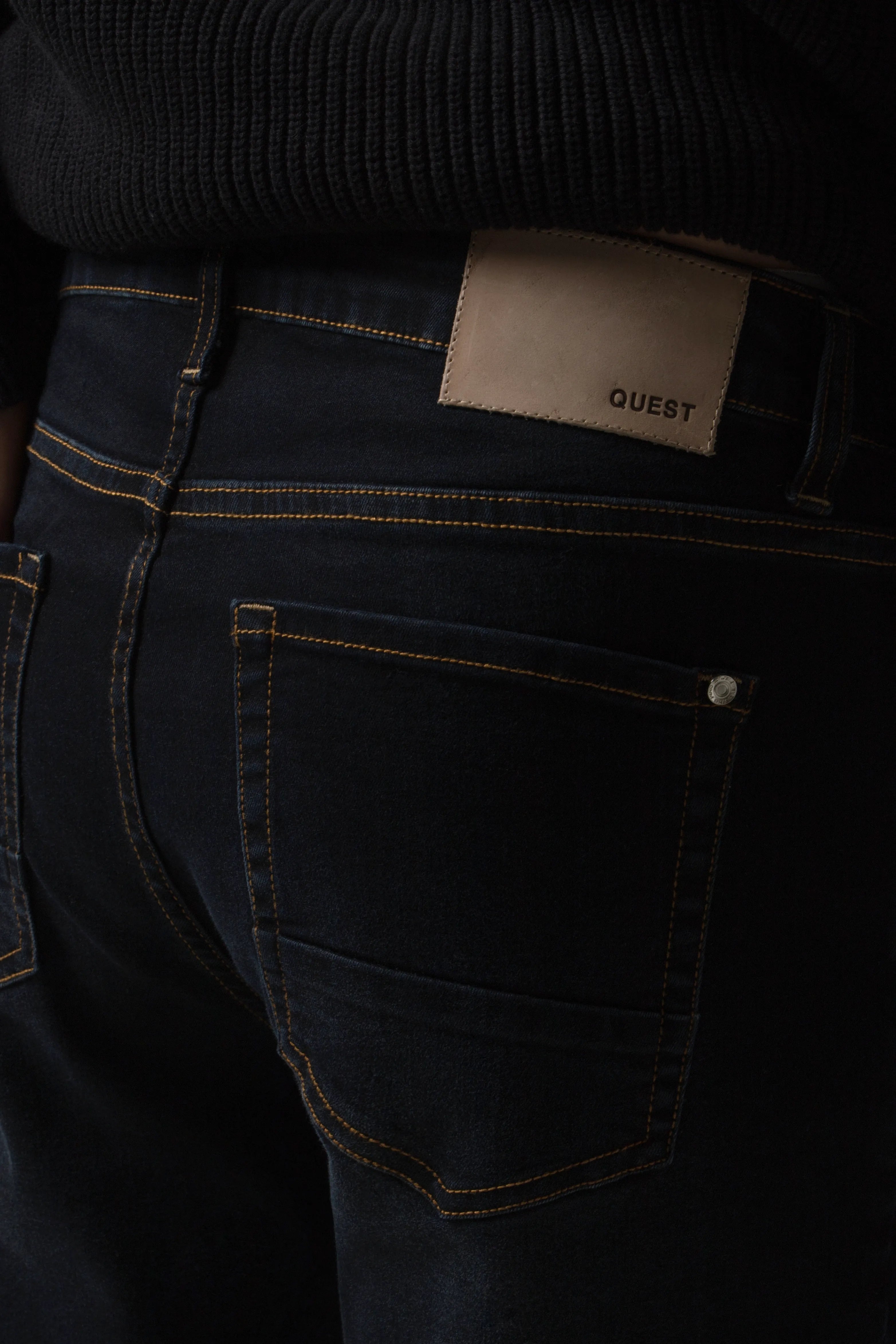 JEAN 5 BOLSILLOS COLOR AZUL OSCURO