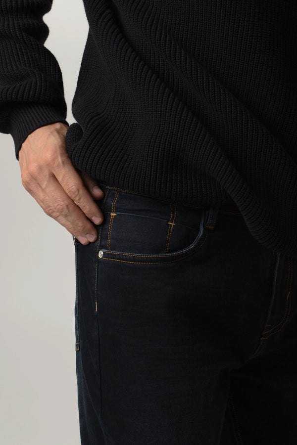 JEAN 5 BOLSILLOS COLOR AZUL OSCURO