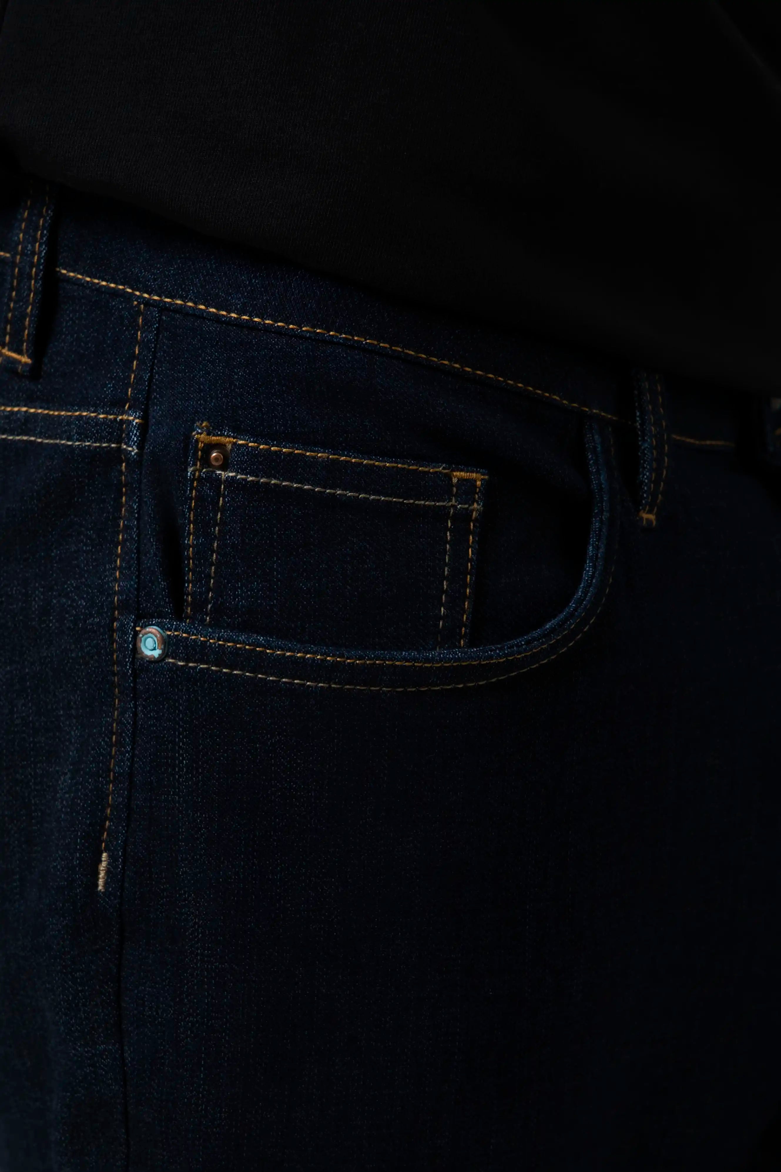JEAN 5 BOLSILLOS COLOR AZUL OSCURO