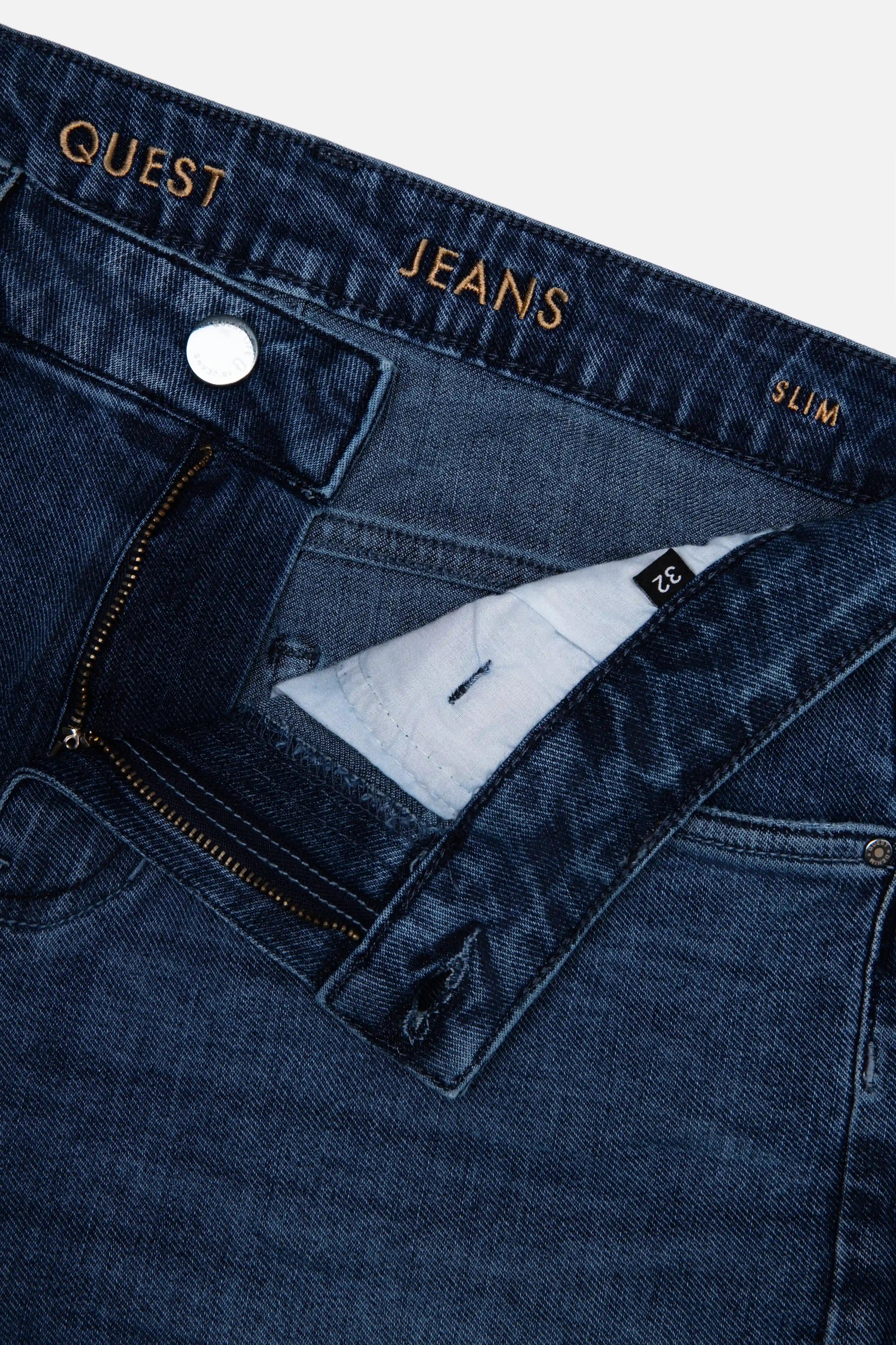 JEAN 5 BOLSILLOS COLOR AZUL MEDIO