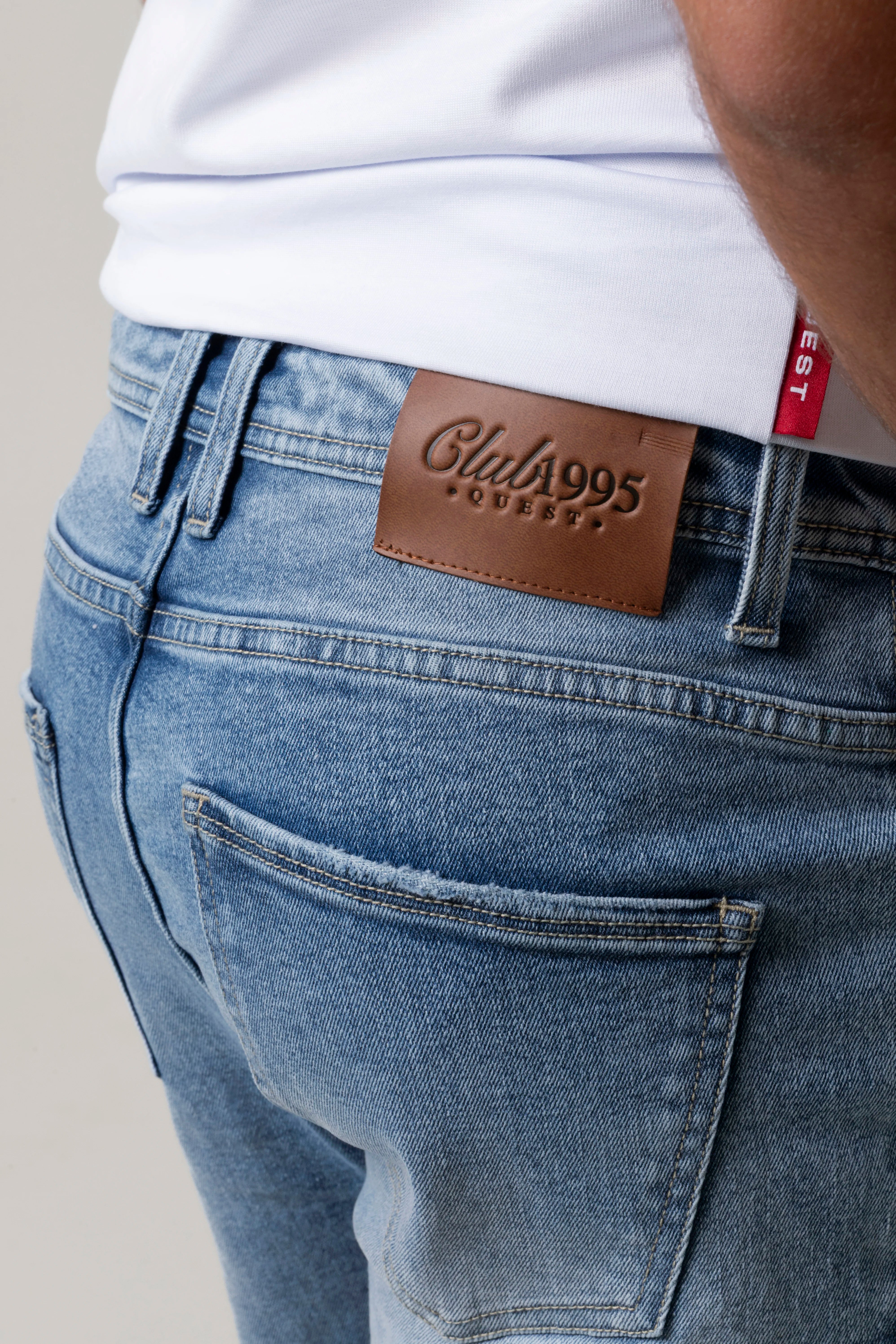 JEAN 5 BOLSILLOS COLOR AZUL MEDIO