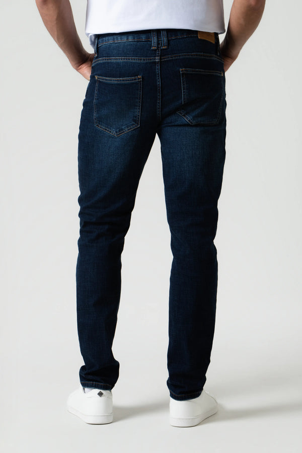 JEAN 5 BOLSILLOS COLOR AZUL OSCURO