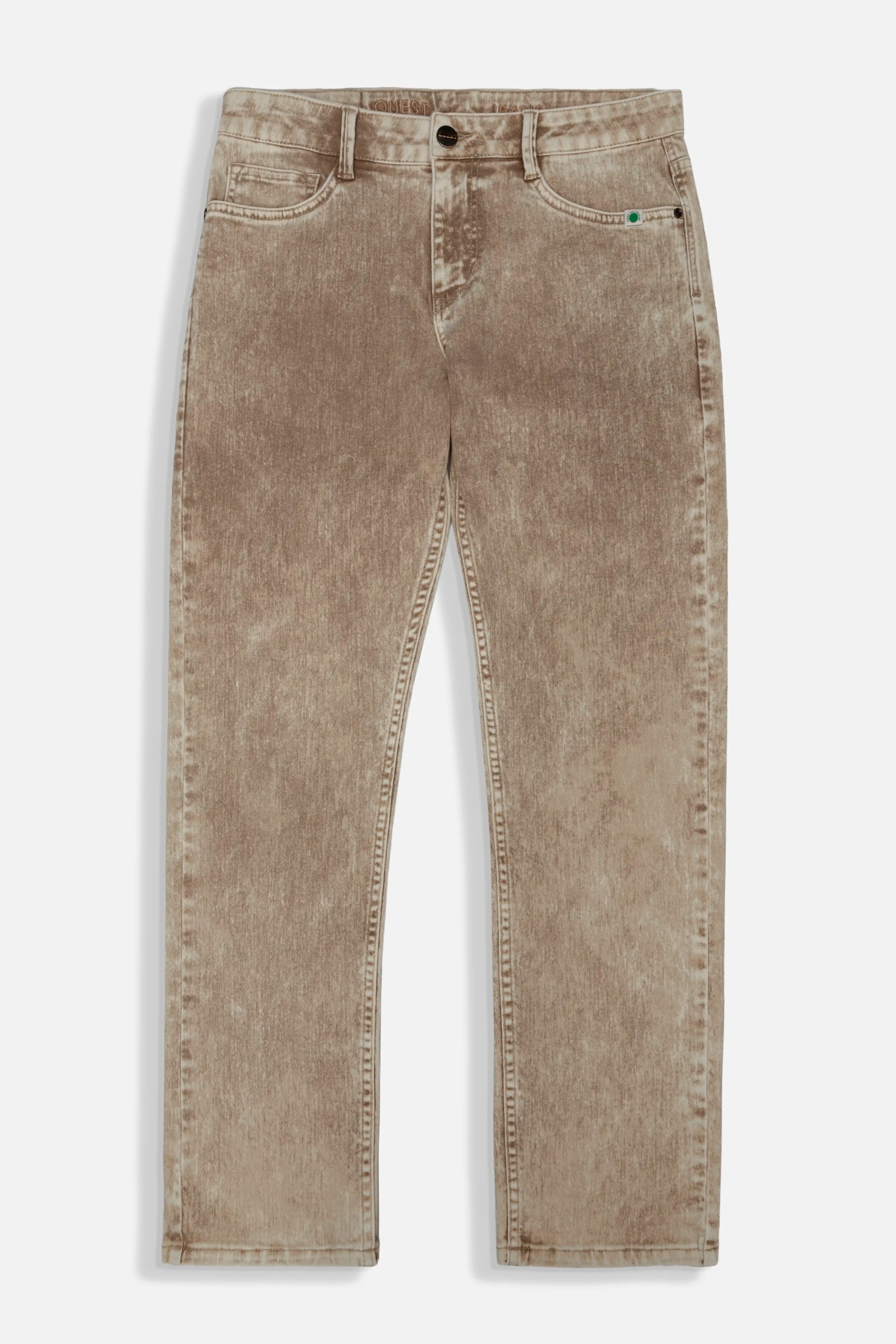 JEAN 5 BOLSILLOS COLOR AVENA