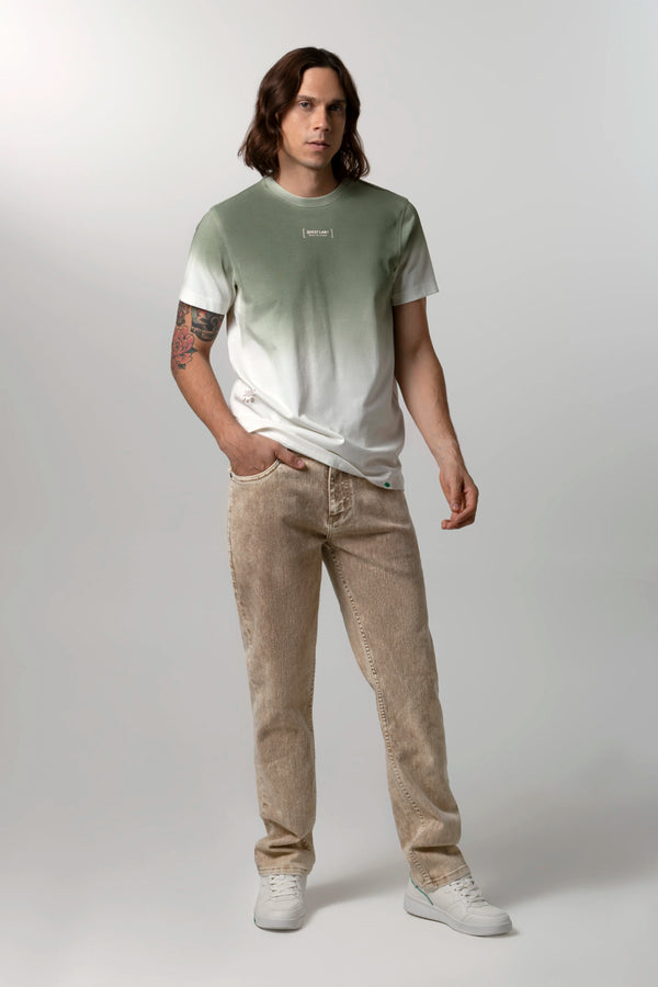 JEAN 5 BOLSILLOS COLOR AVENA