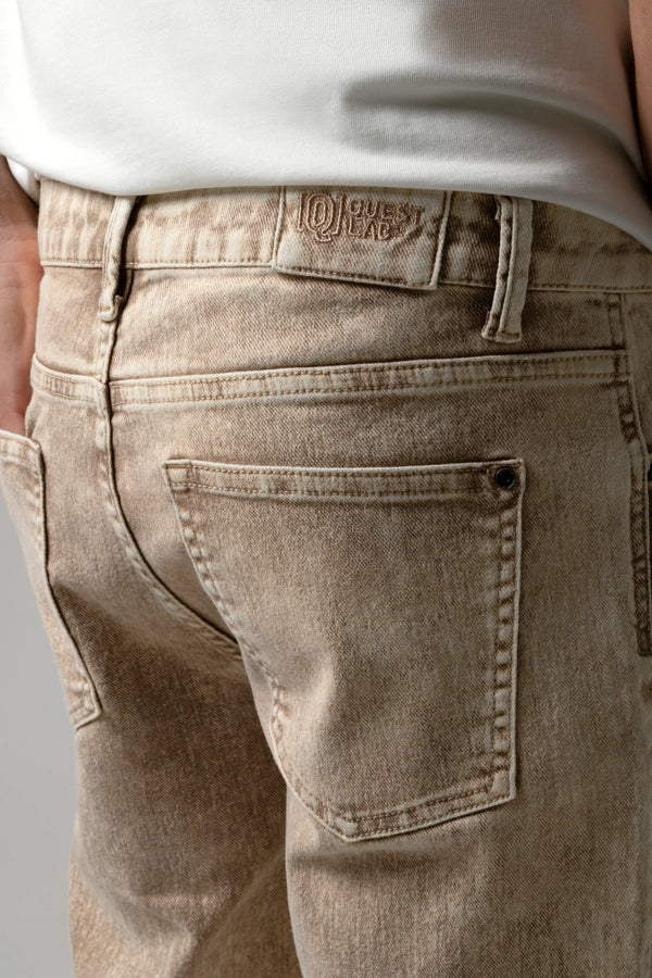 JEAN 5 BOLSILLOS COLOR AVENA