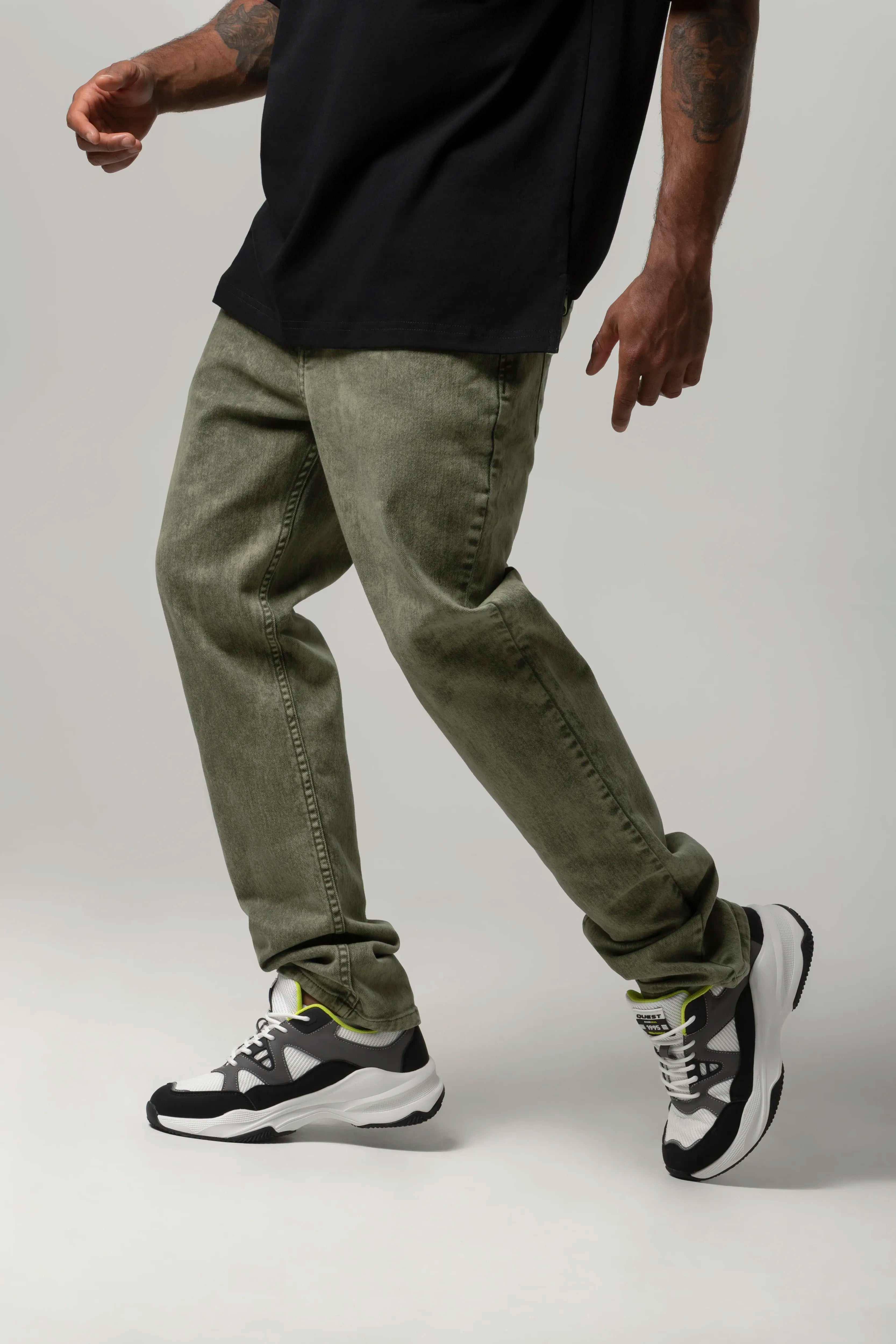 JEAN 5 BOLSILLOS COLOR VERDE