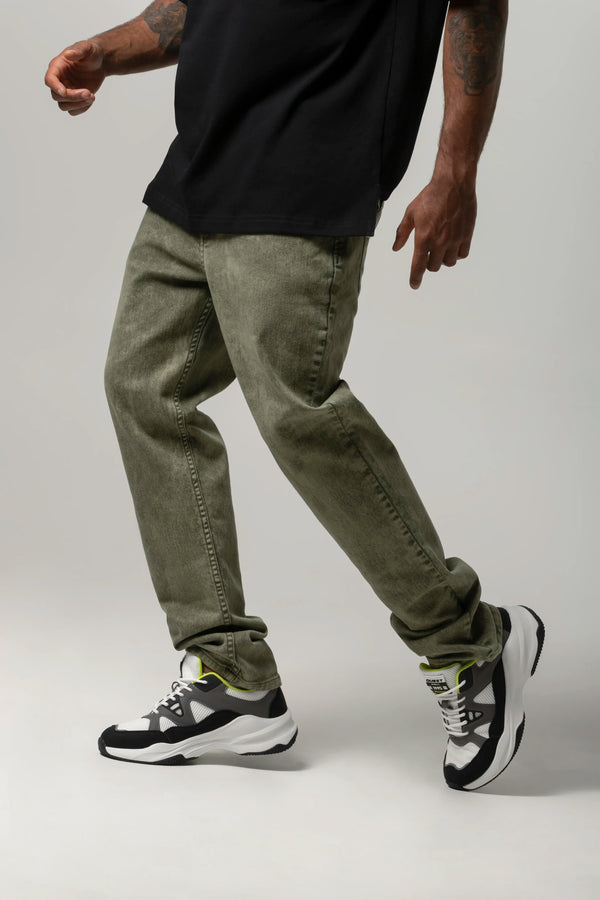 JEAN 5 BOLSILLOS COLOR VERDE