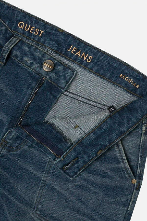 JEAN 5 BOLSILLOS COLOR AZUL OSCURO