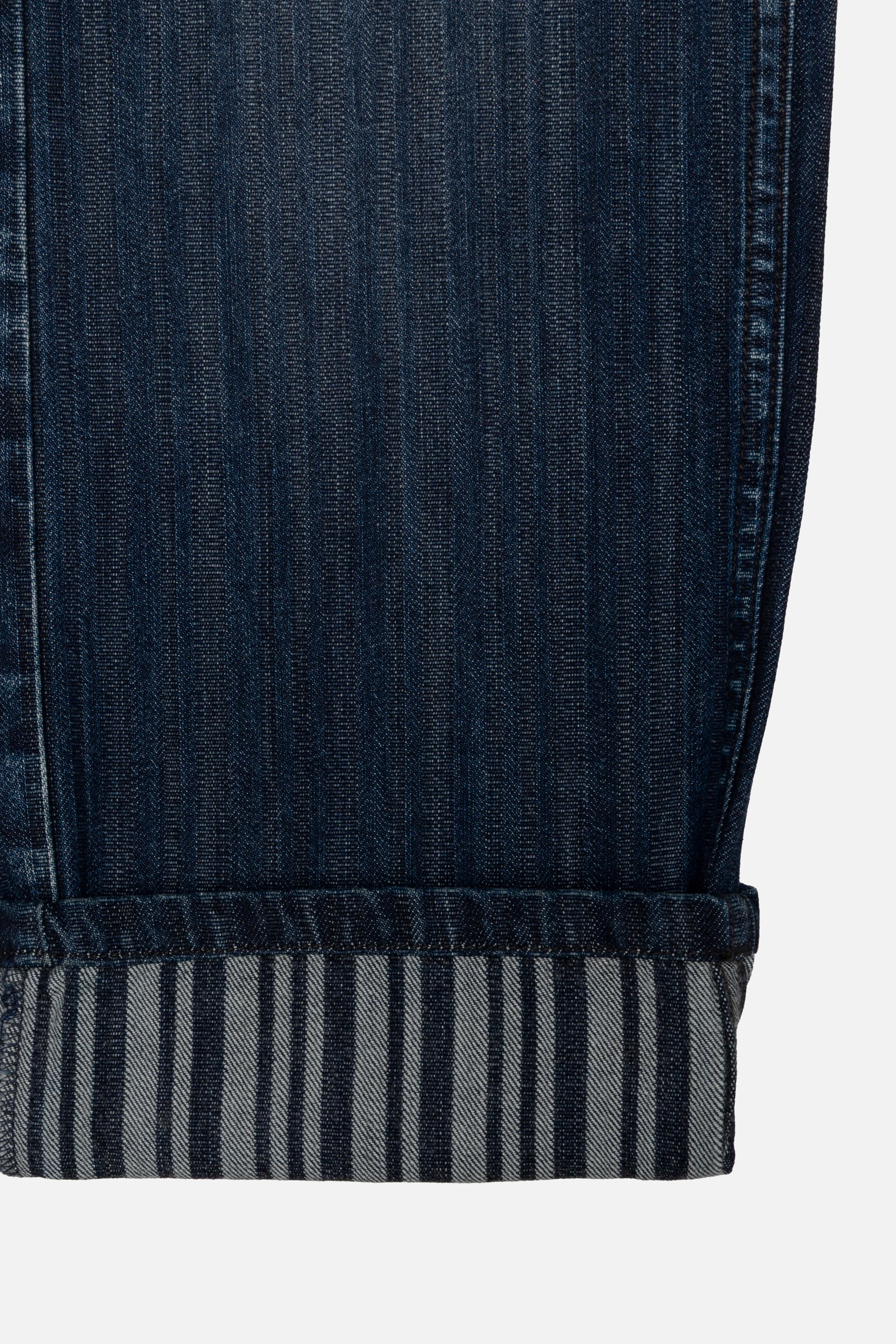 JEAN 5 BOLSILLOS COLOR AZUL OSCURO