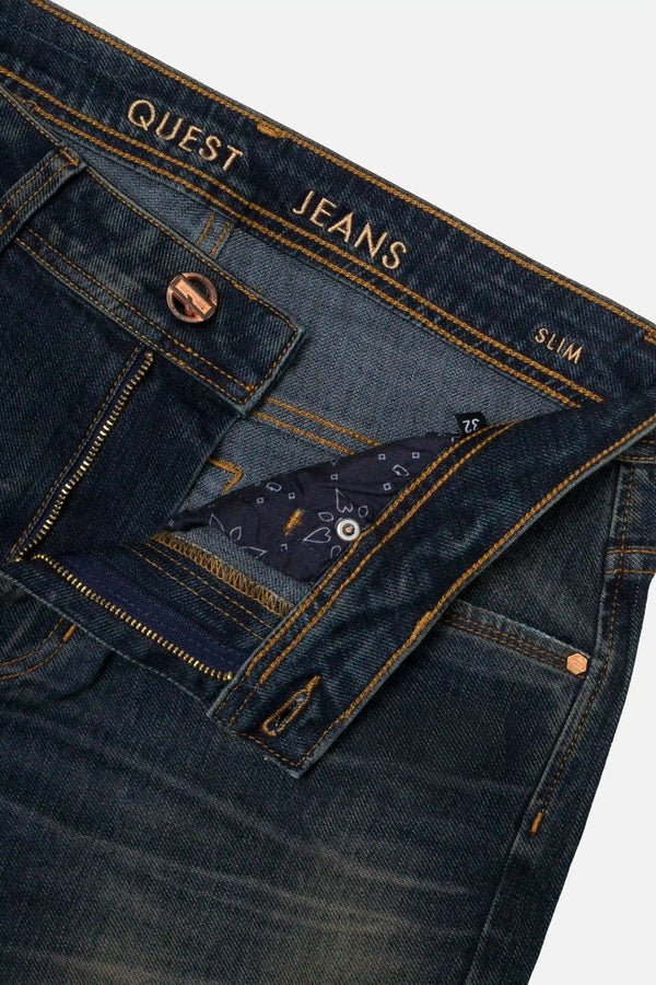 JEAN 5 BOLSILLOS COLOR AZUL OSCURO