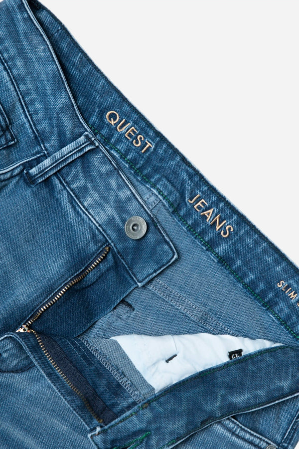 JEAN 5 BOLSILLOS COLOR AZUL CLARO