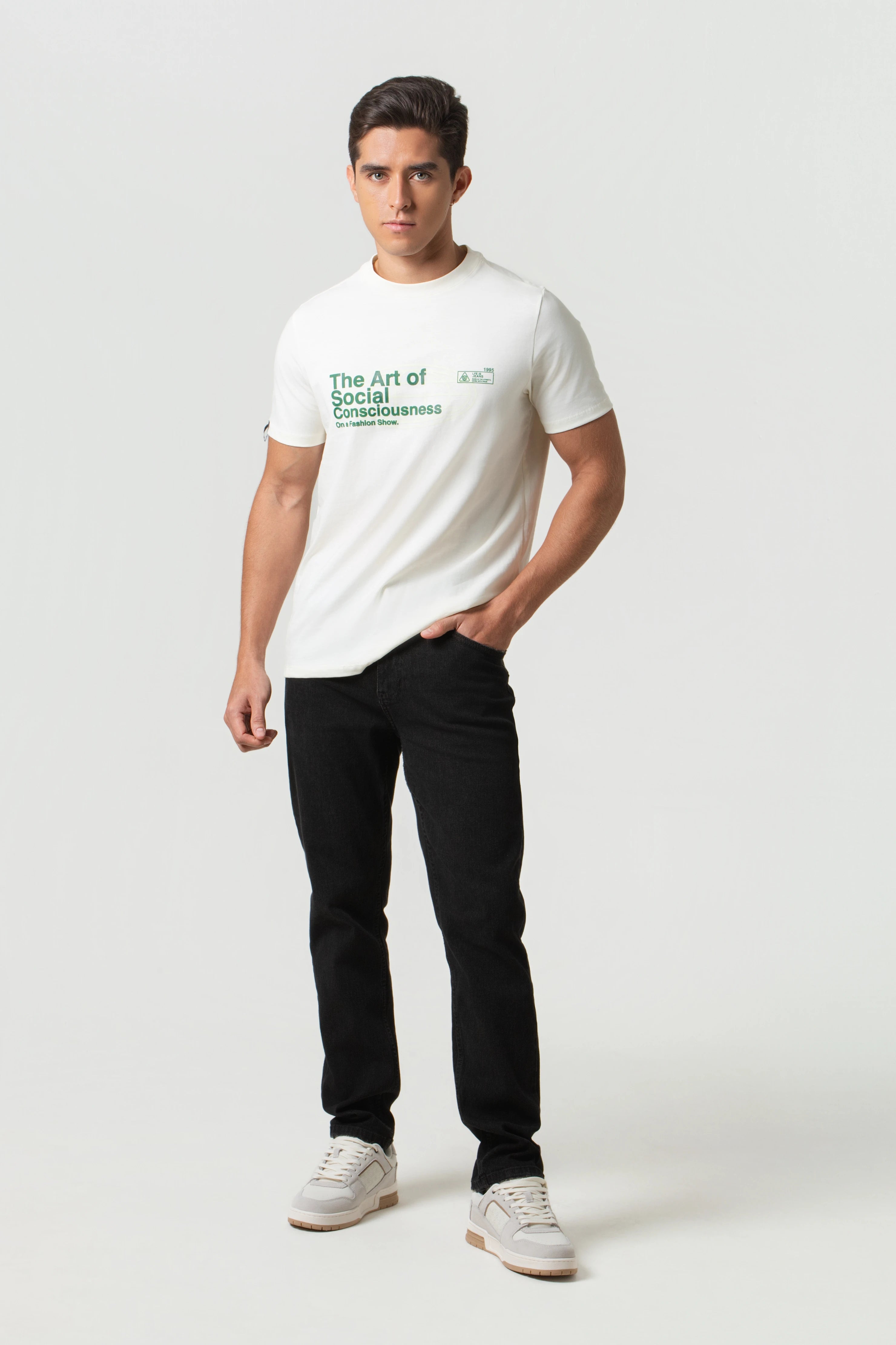 JEAN 5 BOLSILLOS COLOR NEGRO