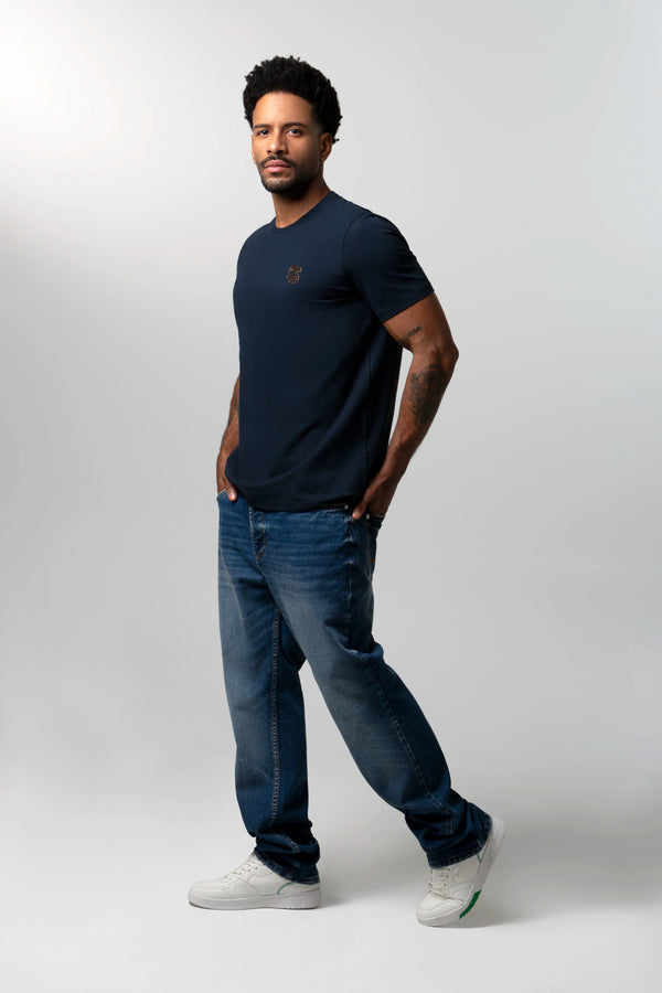 JEAN 5 BOLSILLOS COLOR AZUL OSCURO